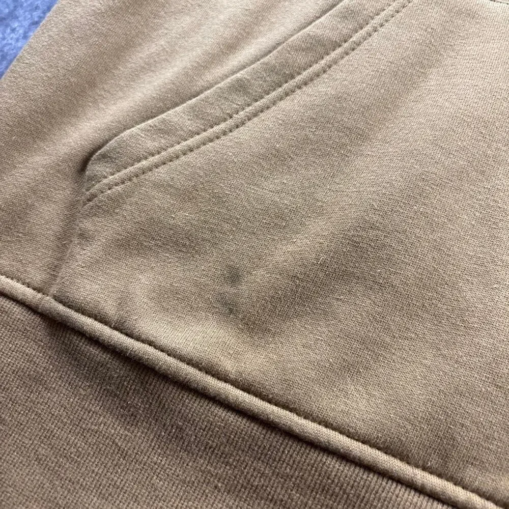 True Religion Full Zip Hoodie Men’s XL Brown Buddha Graphic Sweatshirt Y2K